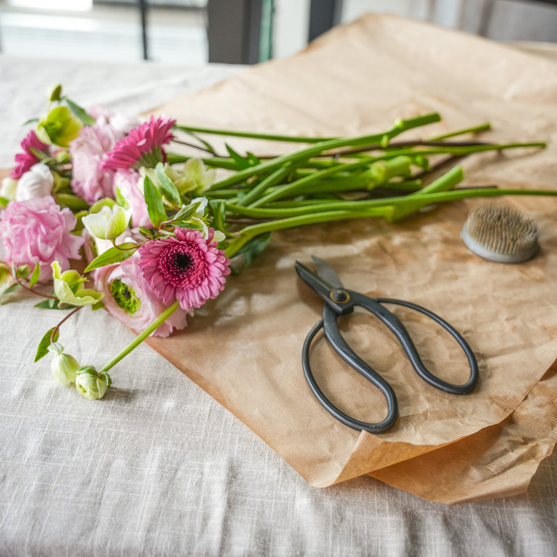 Hochwertige japanische Schere für präzises Schneiden von Blumen und Kunsthandwerk